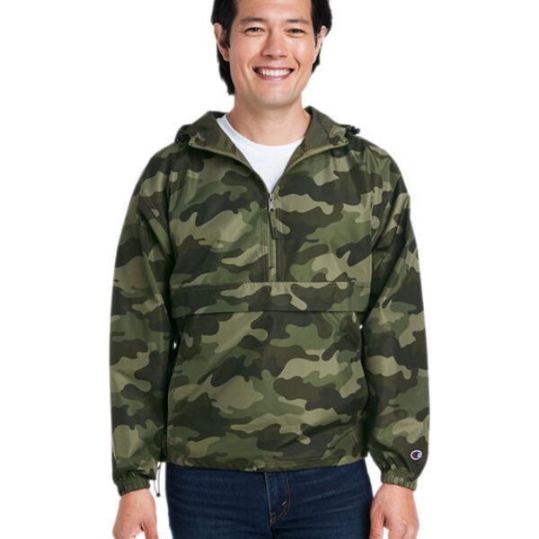 Adult Packable Anorak Quarter-Zip Jacket Thumbnail