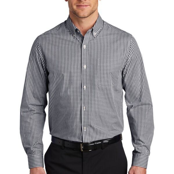 Broadcloth Gingham Easy Care Shirt Thumbnail