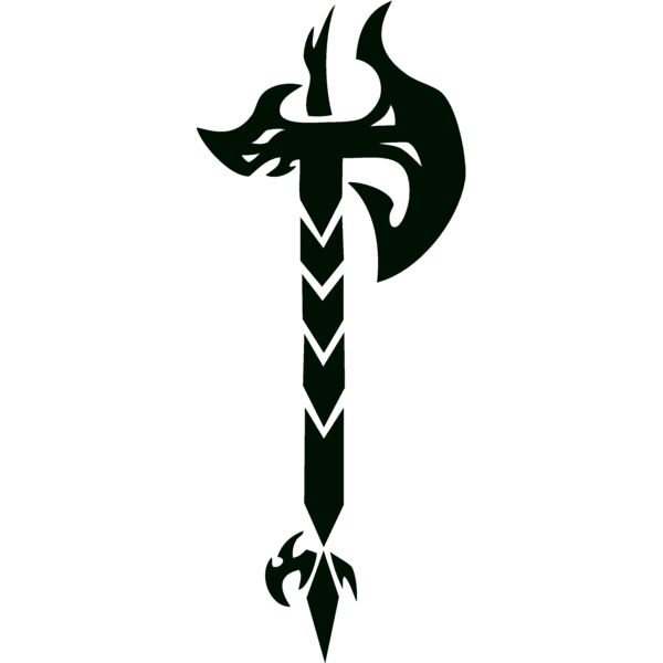 tribal axe Thumbnail