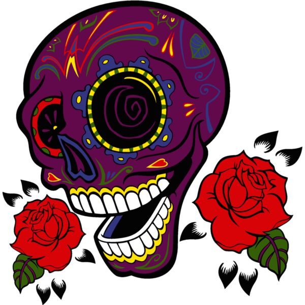 day of the dead skull 01 Thumbnail