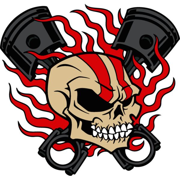 flaming skull 01 Thumbnail