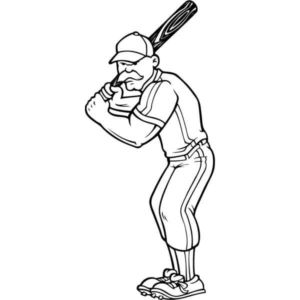 basebllplyr07v4bw Thumbnail