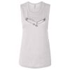 Ladies' Bella Flowy Scoop Muscle Tank Thumbnail