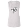 Ladies' Bella Flowy Scoop Muscle Tank Thumbnail