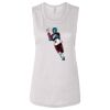 Ladies' Bella Flowy Scoop Muscle Tank Thumbnail