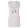 Ladies' Bella Flowy Scoop Muscle Tank Thumbnail