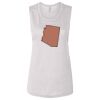 Ladies' Bella Flowy Scoop Muscle Tank Thumbnail