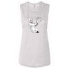 Ladies' Bella Flowy Scoop Muscle Tank Thumbnail