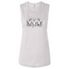 Ladies' Bella Flowy Scoop Muscle Tank Thumbnail