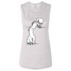 Ladies' Bella Flowy Scoop Muscle Tank Thumbnail