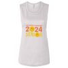 Ladies' Bella Flowy Scoop Muscle Tank Thumbnail