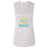 Ladies' Bella Flowy Scoop Muscle Tank Thumbnail