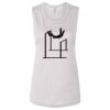 Ladies' Bella Flowy Scoop Muscle Tank Thumbnail