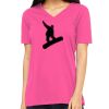 Missy's Relaxed Jersey Short-Sleeve V-Neck T-Shirt Thumbnail