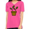Missy's Relaxed Jersey Short-Sleeve V-Neck T-Shirt Thumbnail