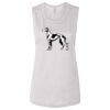 Ladies' Bella Flowy Scoop Muscle Tank Thumbnail