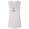Ladies' Bella Flowy Scoop Muscle Tank Thumbnail