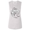 Ladies' Bella Flowy Scoop Muscle Tank Thumbnail