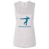 Ladies' Bella Flowy Scoop Muscle Tank Thumbnail