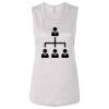 Ladies' Bella Flowy Scoop Muscle Tank Thumbnail