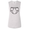 Ladies' Bella Flowy Scoop Muscle Tank Thumbnail