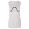 Ladies' Bella Flowy Scoop Muscle Tank Thumbnail