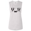 Ladies' Bella Flowy Scoop Muscle Tank Thumbnail
