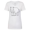Next Level The Ideal V T-Shirt Thumbnail
